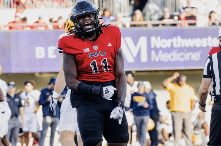 Explore the journey of Jalonnie Williams, a 6'5" defensive lineman aiming for the 2026 NFL Draft with resilience and determination.